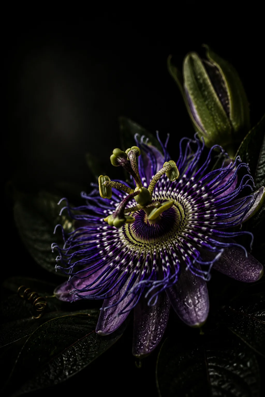 Passionflower, Passiflora incarnata