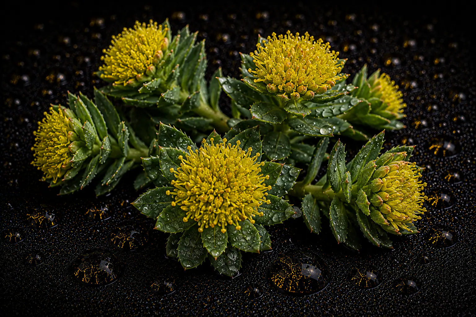 Rhodiola rosea flowering in Arctic conditions